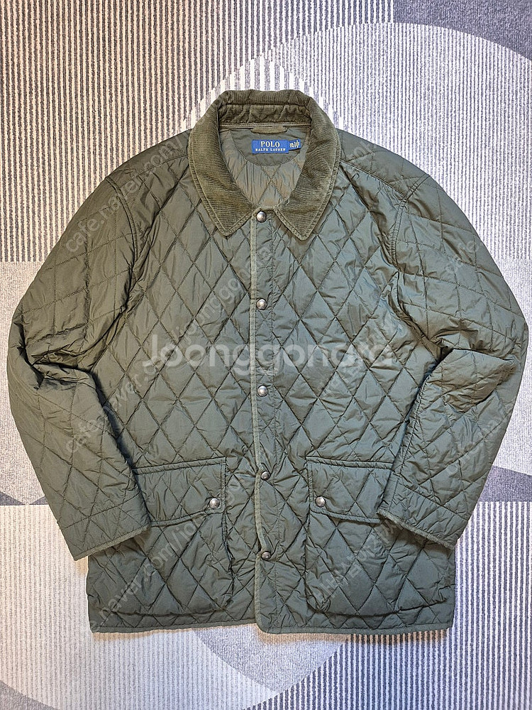 [XXL] 폴로 신형 퀼팅 자켓 가죽 코듀로이 랄프로렌--0