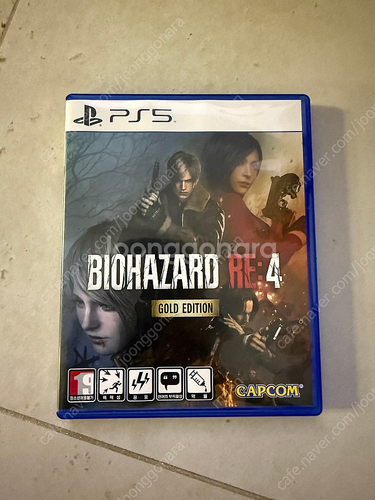 PS5 바이오하자드 RE:4 골드에디션 팝니다--0