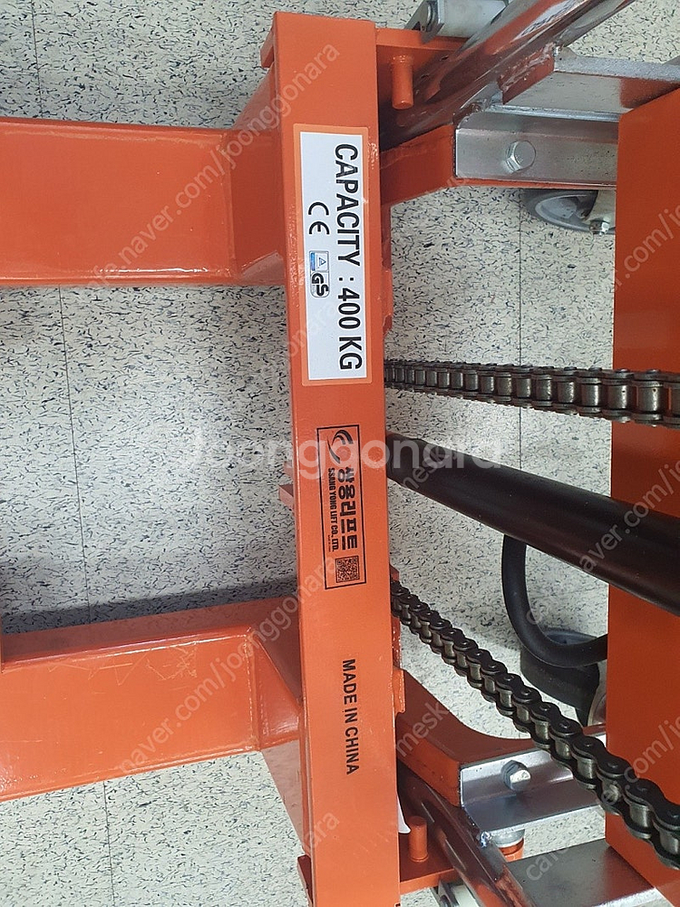 상하 전동 미니 스태커 400kg--2