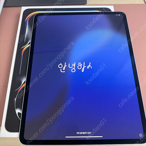 애케플o아이패드 프로 m4 13인치 7세대 256기가 실버 풀박스