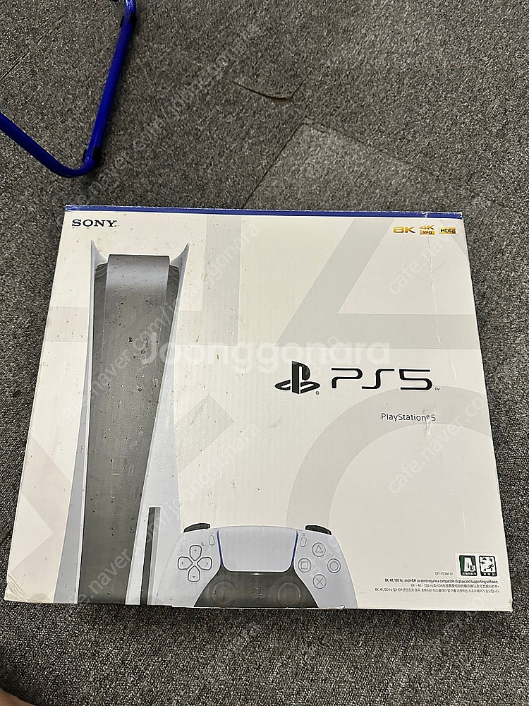 PS5 플레이스테이션5 + 타이틀 7개 일괄 + 거치대--7