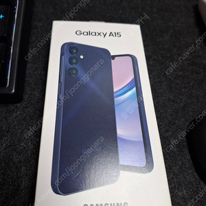 갤럭시 A15 블루블랙 새거