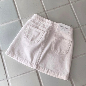 메이비베이비 - 흰스커트
