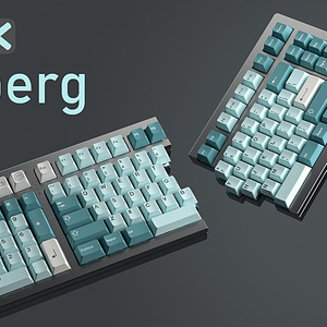 GMK iceburg 아이스버그 베이스셋 + 알루 포인트 키캡