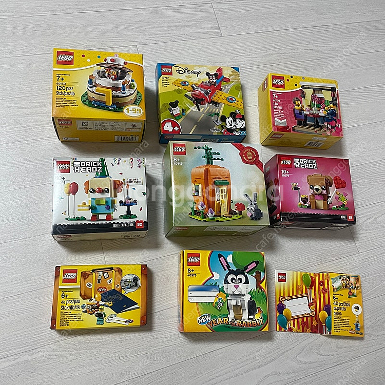 레고 소박스 브릭헤즈 40153 10772 40120 ...--0