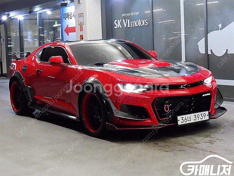 특가!쉐보레 올뉴카마로 SS 6.2 V8 볼케이노레드!...--1