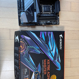 기가바이트 X870E aorus master 메인보드 팝니다