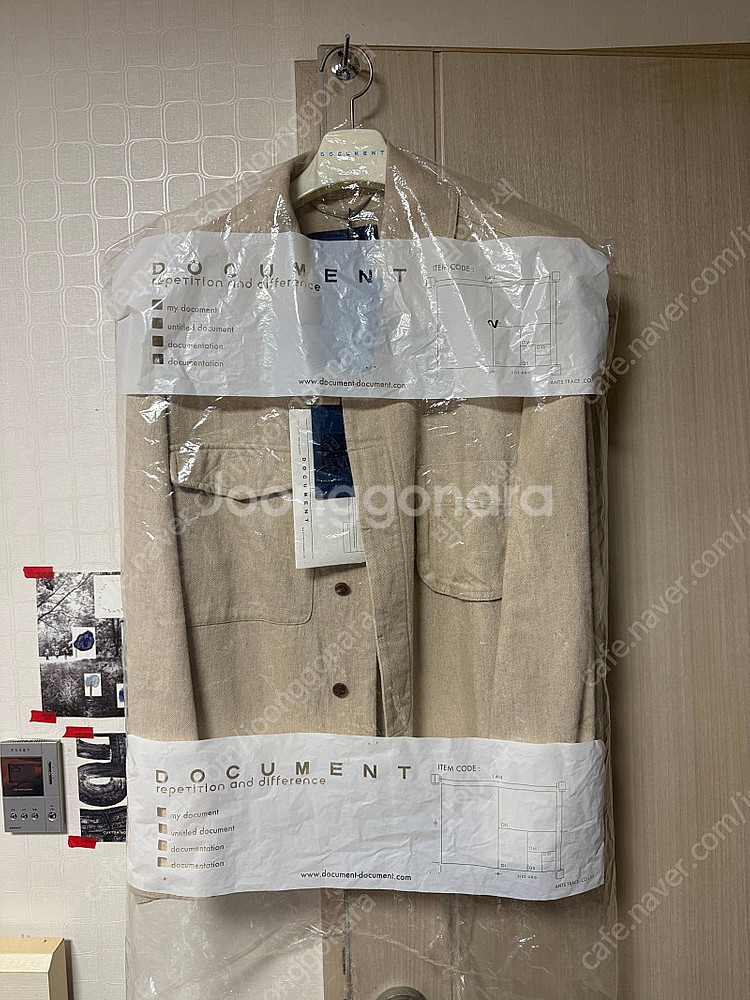 도큐먼트 자켓 새상품 XL--0
