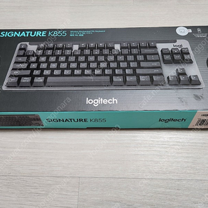 로지텍 SIGNATURE K855 그래파이트 적축 키보드[단순개봉]