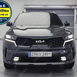 쏘렌토 중고 가격 쏘렌토 하이브리드 중고 쏘렌토 중고차 회색 2022년식 HEV 1.6 4WD 프레스티지 중고차 모의견적