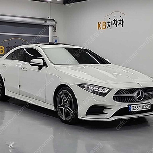 벤츠 인증중고 CLS클래스 중고차 흰색 2020년식 41,666km CLS 300d AMG Line 중고차가격시세