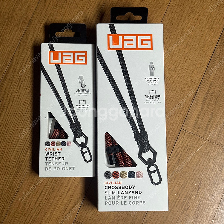 UAG 손목스트랩 크로스바디 7mm--0