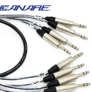 새상품 TRS 4P 멀티케이블 팝니다.(카나레 MR202-4AT 뉴트릭 55 TRS)