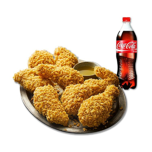 bbq 황금올리브치킨 + 콜라 1.25L (25500원)