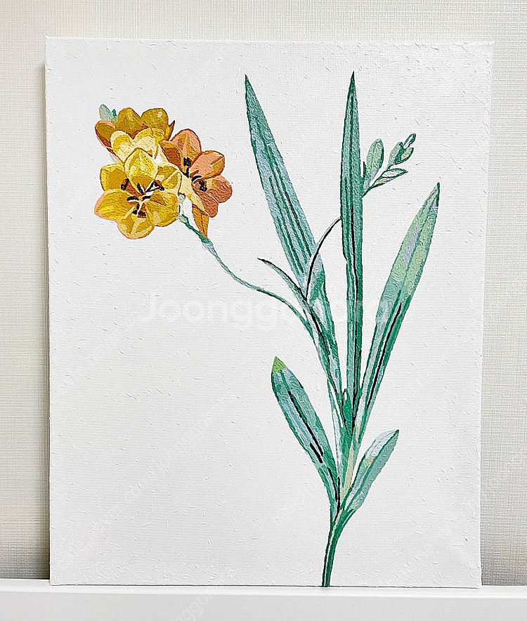 식물화 / 택포 / 명화그리기 / 셀프 인테리어 / 페인팅 / 그림 / 꽃--0