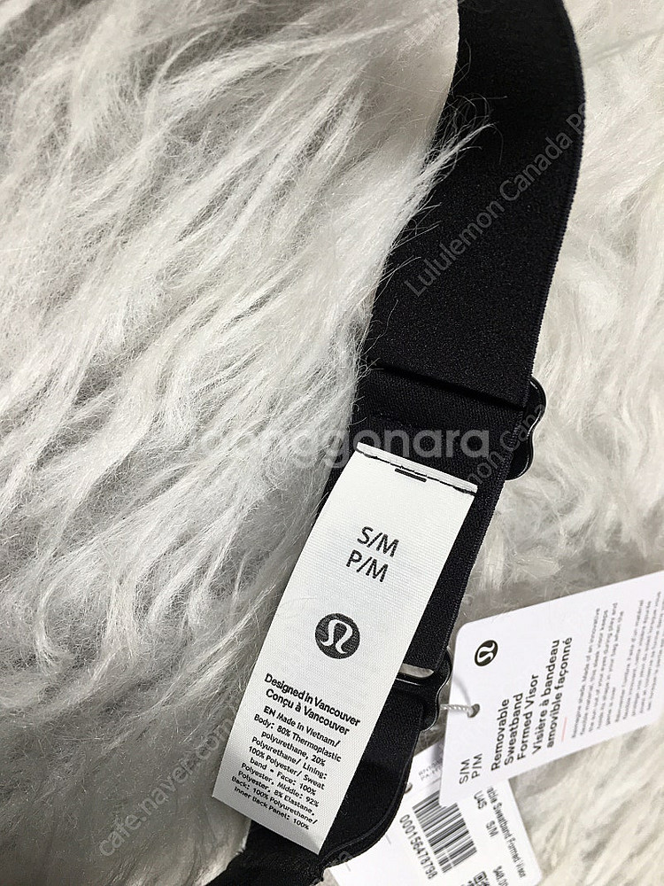 룰루레몬 선바이저 [새상품] Removable Swea...--9