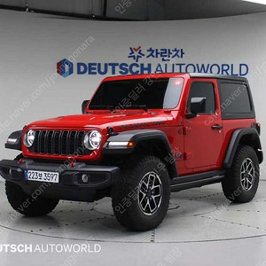 지프 랭글러 중고 랭글러 루비콘 중고 2025년식 59km 2.0 루비콘 2도어 수원중고차
