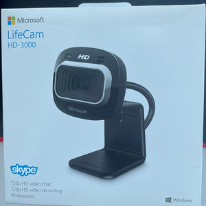 [박스 미개봉품] MS LifeCam HD-3000 화상카메라 팝니다.