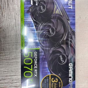PALIT 지포스 RTX 5070 Ti GAMINGPRO OC D7 16GB 이엠텍 팝니다 오버클럭버젼