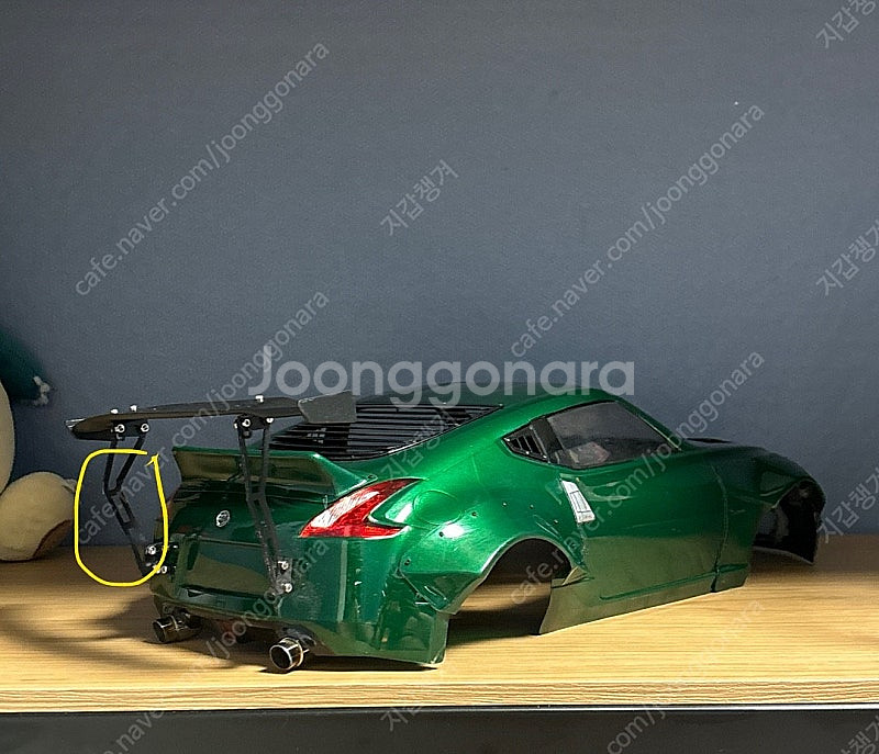 1/10 드리프트RC 바디 타미야 350z 와이드바디--4