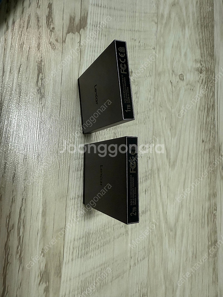 렉사 외장 SSD 1tb, 2tb 각 한개--2