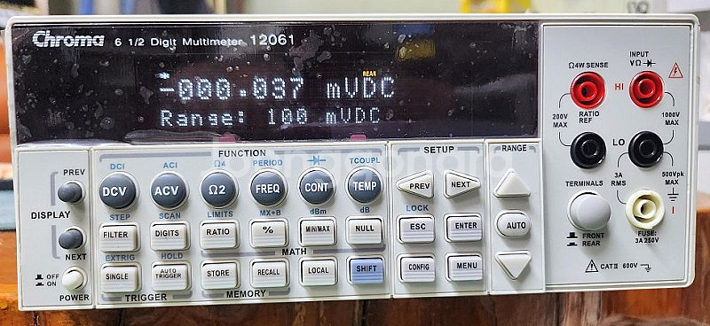 Chroma Digital Multimeter 1206...--0