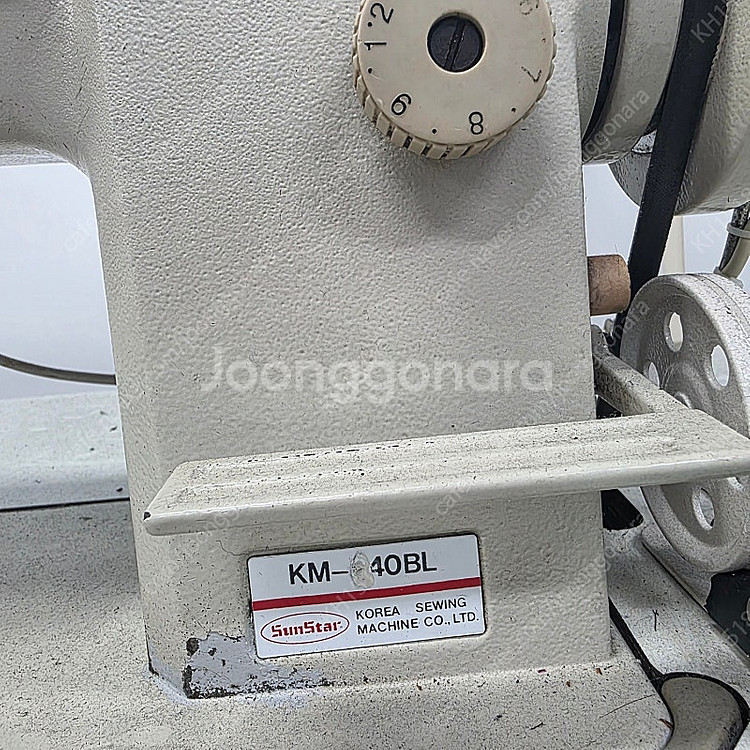썬스타 KM 640BL 포츄나 서보모터 상하송 가죽미싱--2