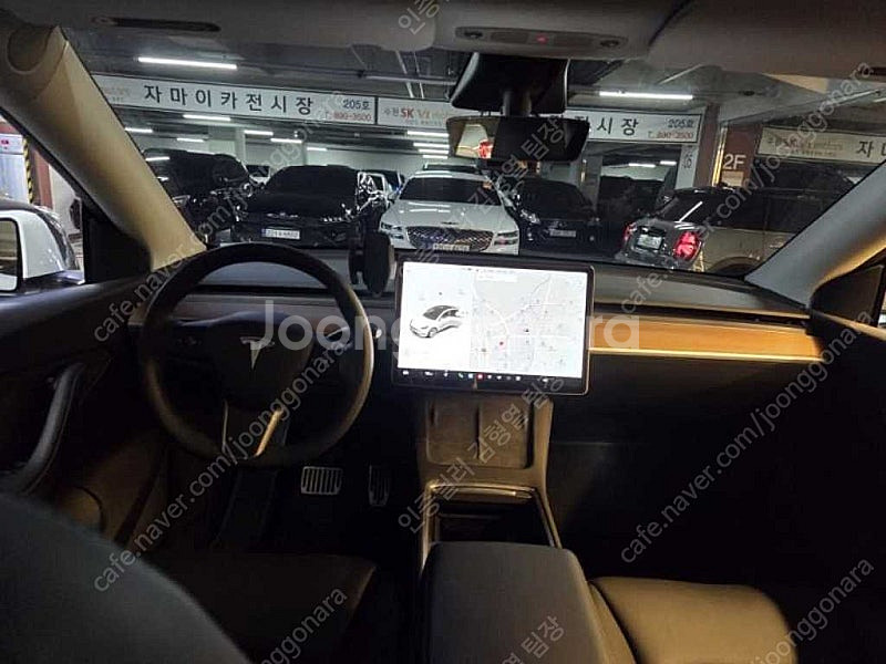 테슬라 모델 Y 중고 테슬라 중고 흰색 2021년식 3...--9