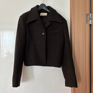 한나19 페미닌 울자켓 숏코트 결혼식 하객룩 출근룩 올드머니룩 타임마인 고퀄