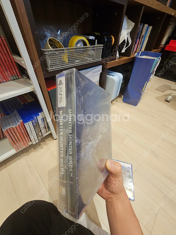 미개봉)PS5 몬스터헌터 와일즈 스틸북 합본 ​팝니다.--0