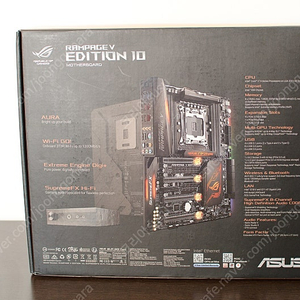 asus rog rampage rampage v 10 미사용품