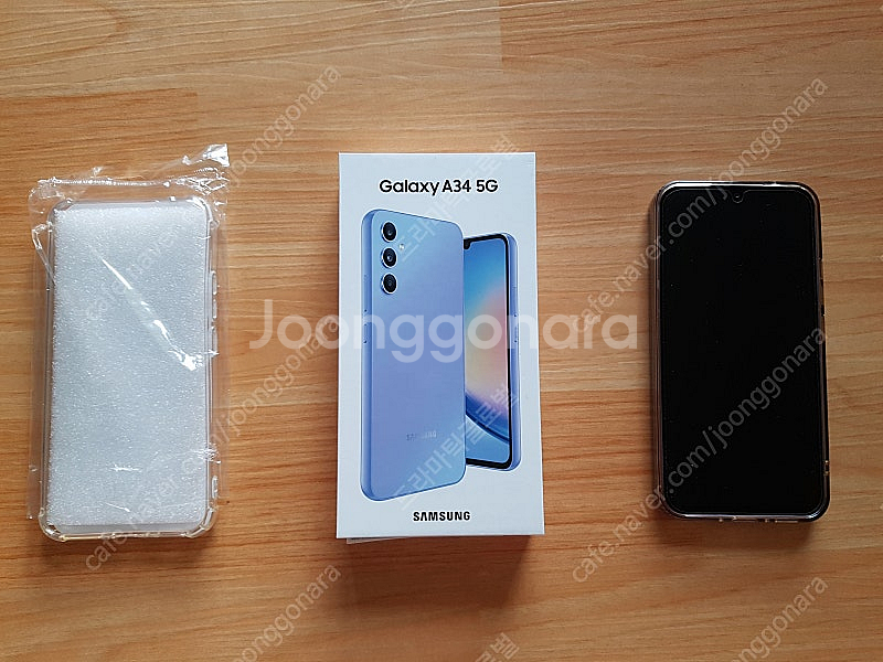 갤럭시 A34 5G 팝니다. 상태 매우 좋습니다.--0