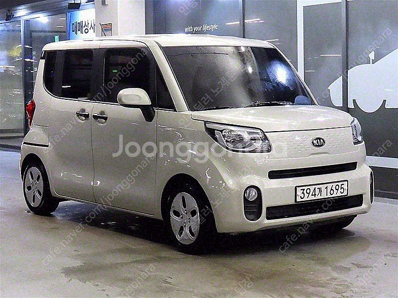 레이 중고 가격 더 뉴 레이 흰색 2018년식 2인승 밴 고급형 중고차판매--0