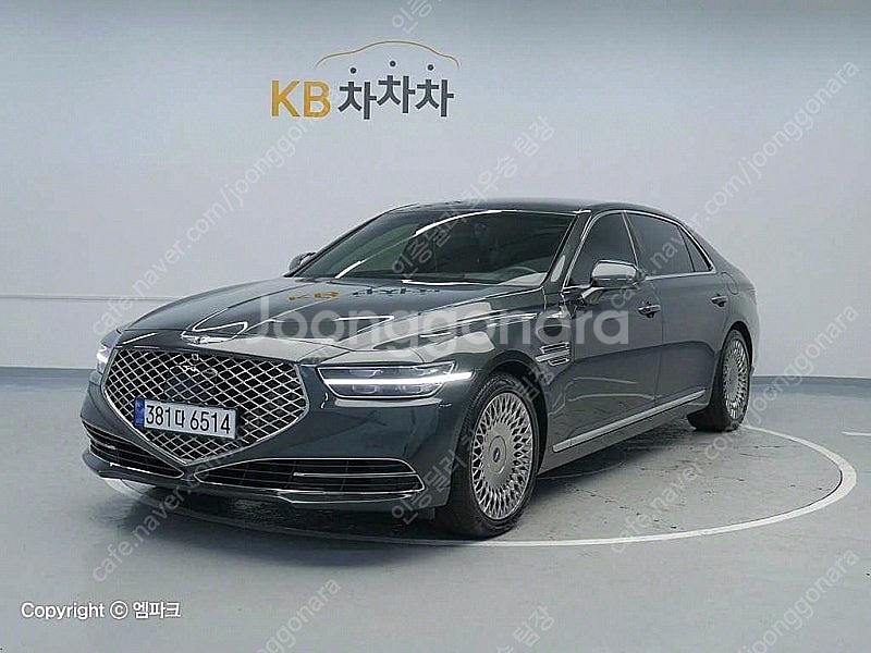 제네시스 G90 중고 제네시스 중고 가격 회색 2021...--0