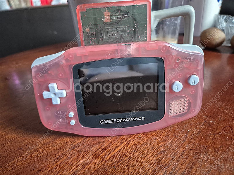 닌텐도 Nintendo 게임보이 어드밴스 핑크색상 AG...--3