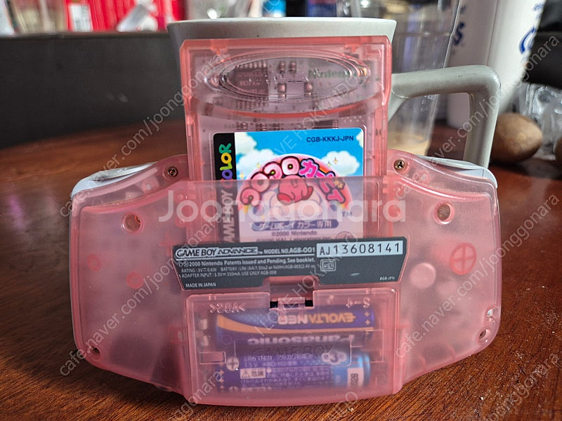 닌텐도 Nintendo 게임보이 어드밴스 핑크색상 AG...--4