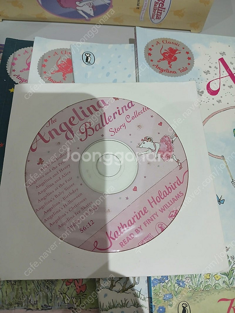 안젤리나 발레리나 리더스북+DVD--2
