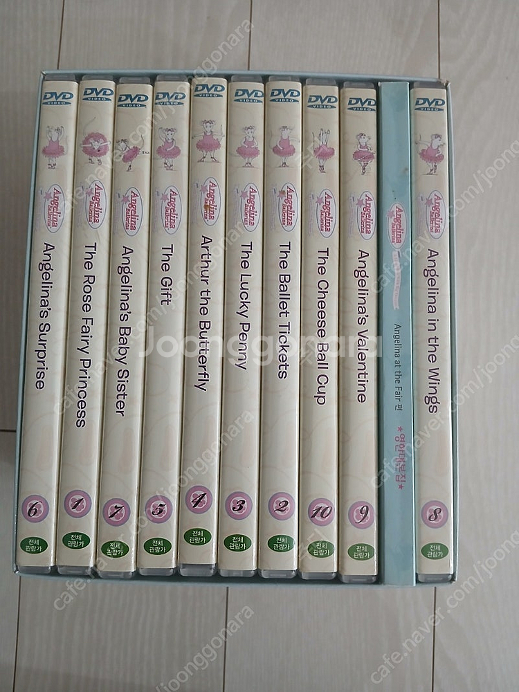 안젤리나 발레리나 리더스북+DVD--6