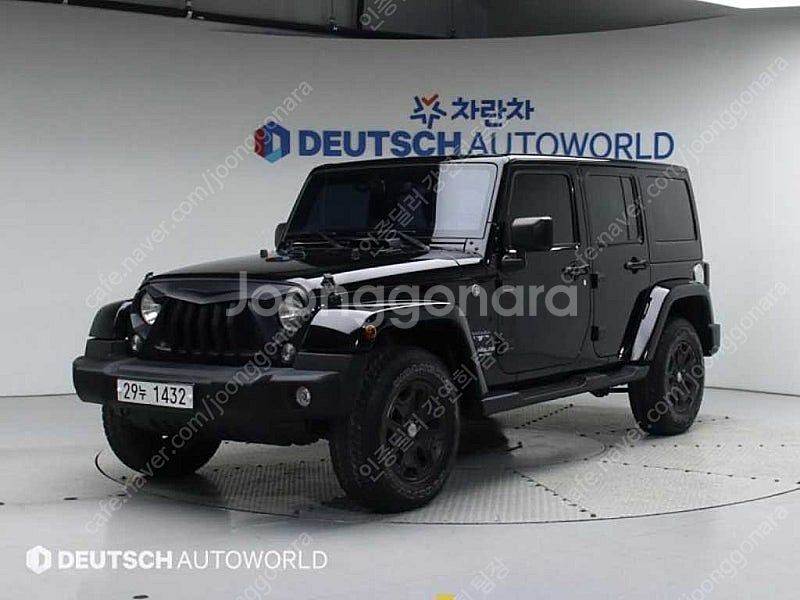 지프 랭글러 중고 JEEP 랭글러 검정색 2017년식 ...--0