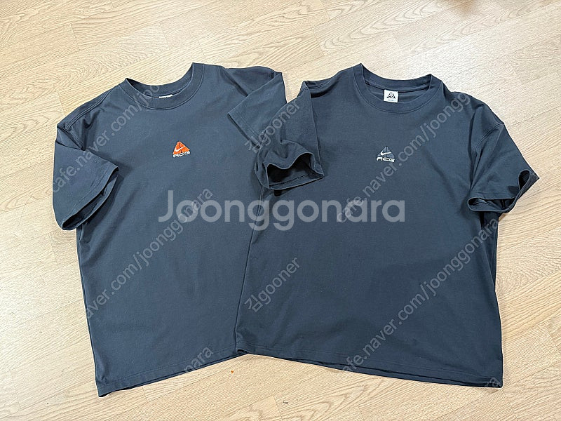나이키 acg 렁스 티셔츠 2개--0