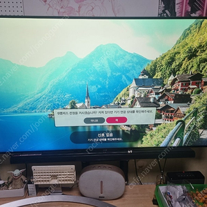 엘지 LG 55인치 해외직구tv 나노셀 sj8500 패널불량