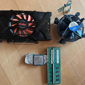gtx 550ti, i5 3570, ddr 4gb 2개, 쿨러