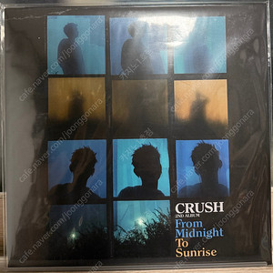 크러쉬 Crush 2집 Midnight To Sunrise 미개봉 LP