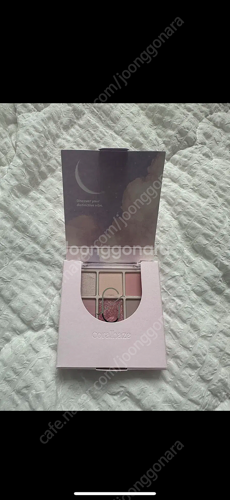 새상품)반택포)코랄헤이즈 섀도우 팔레트/핑크문--7