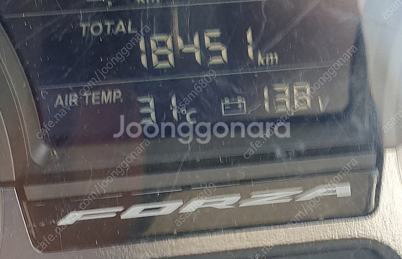 혼다포르자300 18000k--5