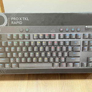 로지텍 래피드 트리거 키보드, PRO X TKL RAPID 미개봉