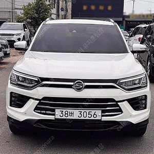 코란도 중고 코란도 중고차 흰색 2019년식 2WD 디젤 1.6 딜라이트 플러스 중고자동차가격