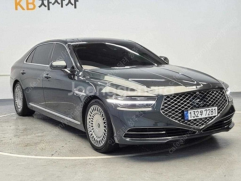 제네시스 G90 중고 제네시스 중고 가격 회색 2020...--5