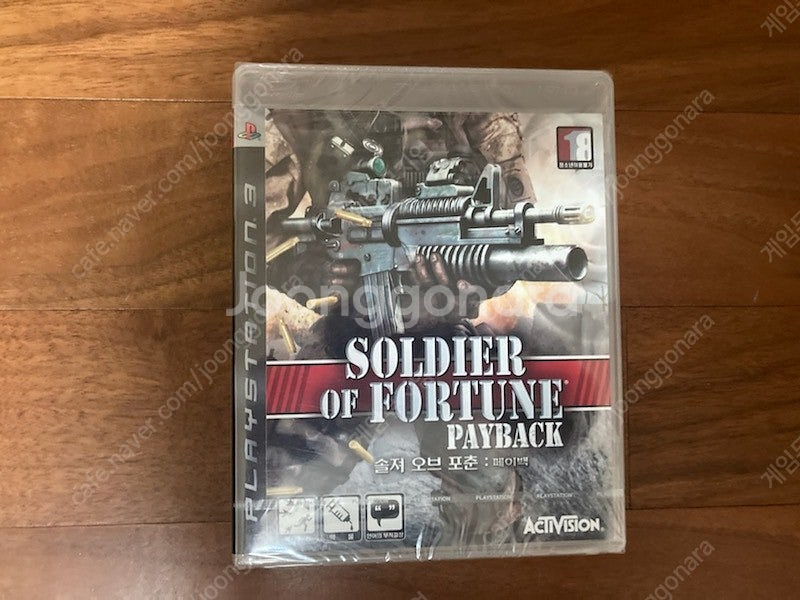 ps3 솔져 오브 포춘 페이백 정발 밀봉신품--0