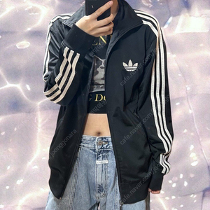 아디다스 오리지널 파이어버드 져지 블랙 100